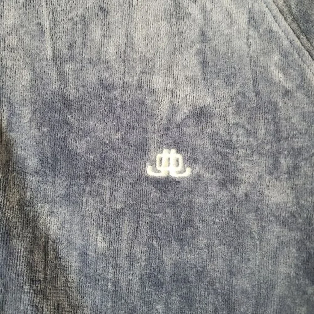 Jlo by Jennifer‎ Lopez Hoodie Jacket Size XL Blue color Full-zip Front Pockets